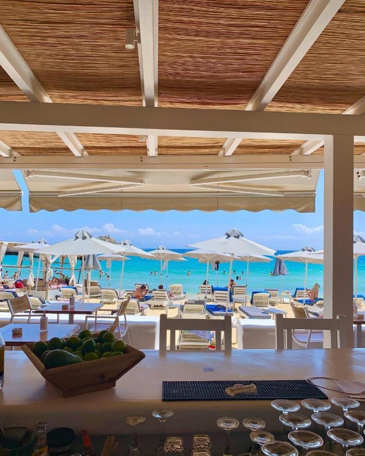Acrogiali Beachfront Hotel Mykonos Platys Gialos  Bagian luar foto