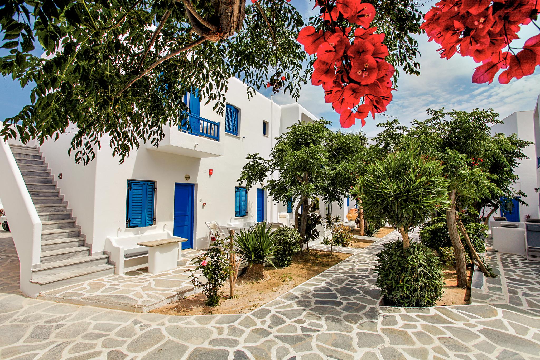 Acrogiali Beachfront Hotel Mykonos Platys Gialos  Bagian luar foto
