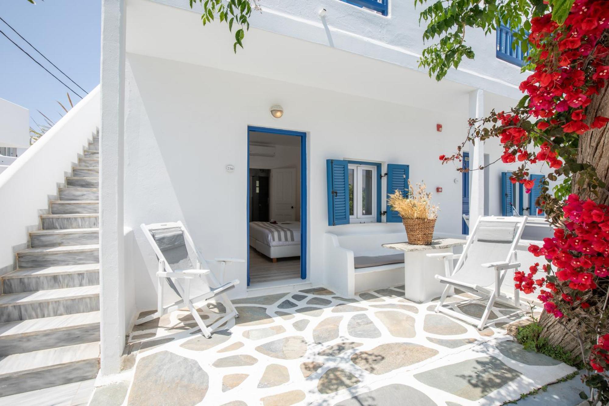 Acrogiali Beachfront Hotel Mykonos Platys Gialos  Ruang foto