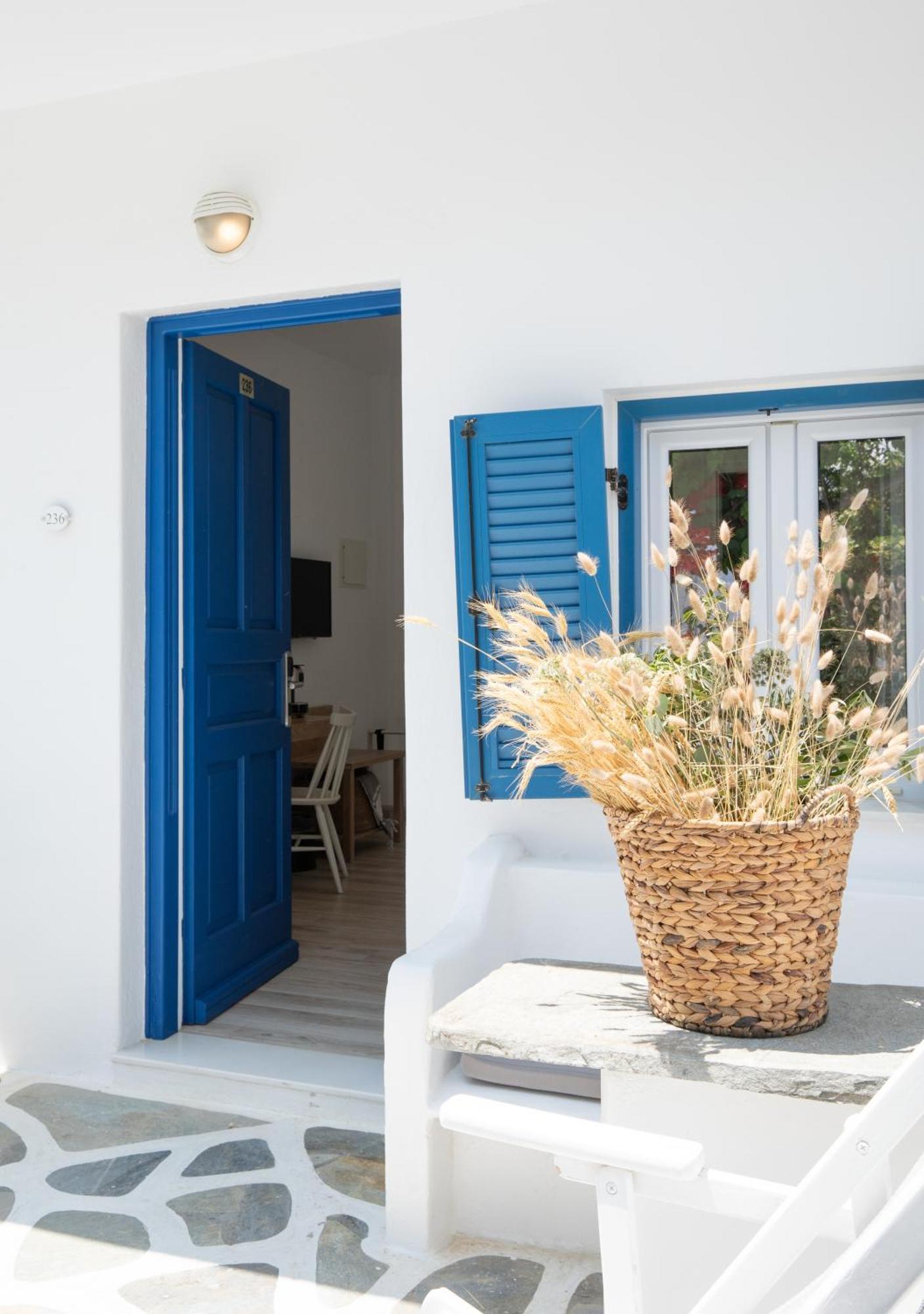 Acrogiali Beachfront Hotel Mykonos Platys Gialos  Ruang foto
