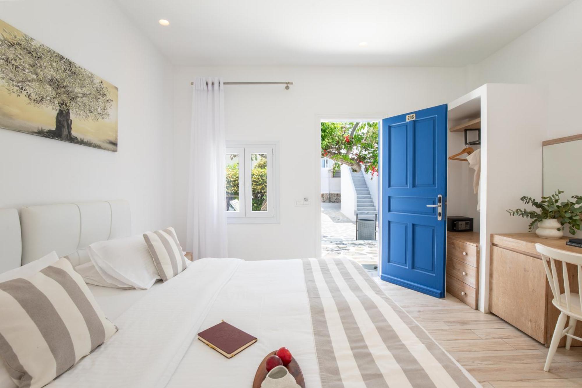 Acrogiali Beachfront Hotel Mykonos Platys Gialos  Bagian luar foto