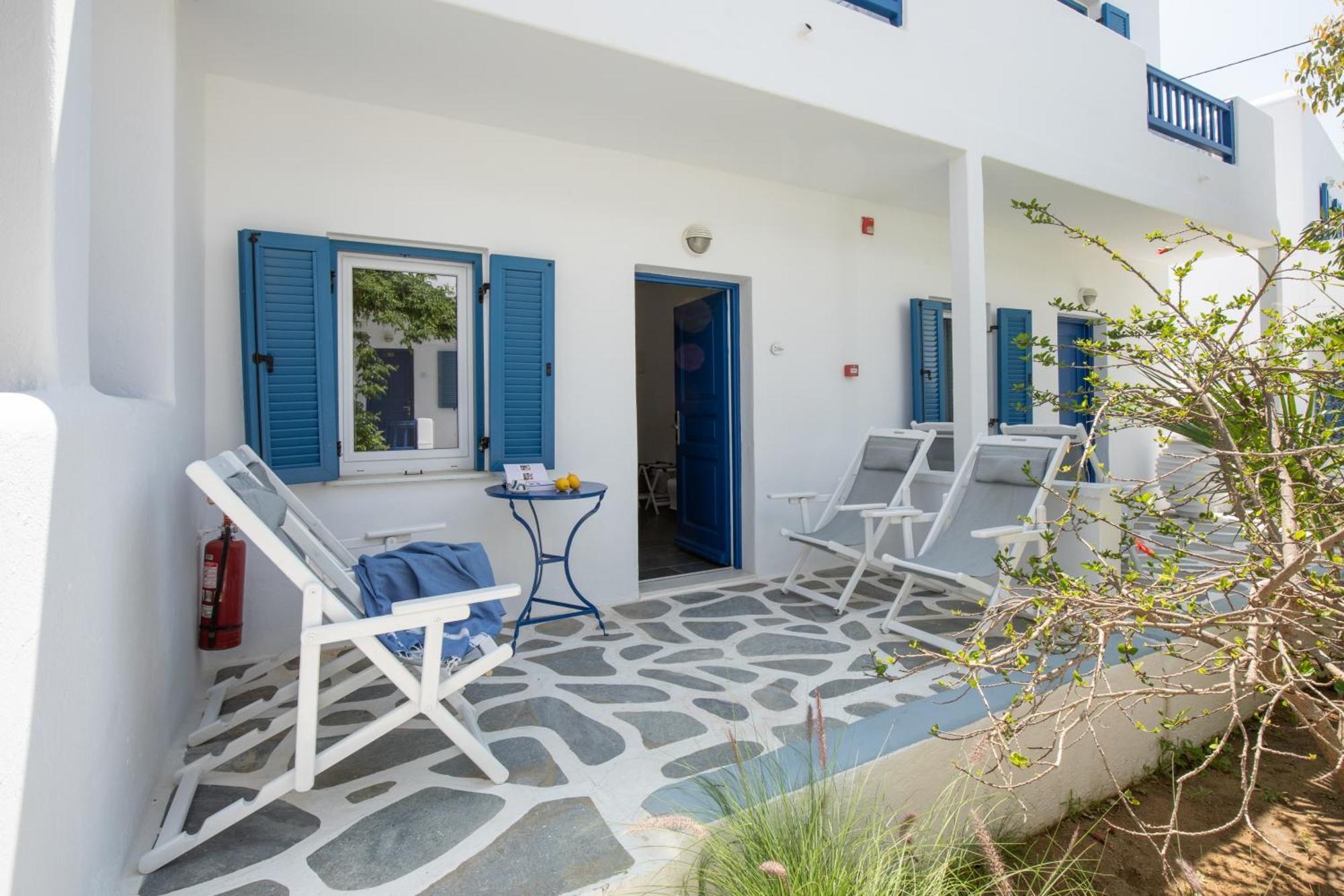 Acrogiali Beachfront Hotel Mykonos Platys Gialos  Ruang foto