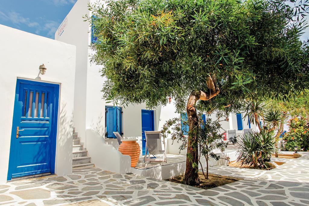 Acrogiali Beachfront Hotel Mykonos Platys Gialos  Bagian luar foto