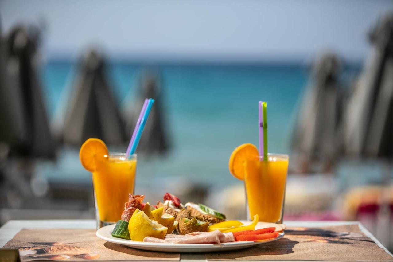 Acrogiali Beachfront Hotel Mykonos Platys Gialos  Bagian luar foto