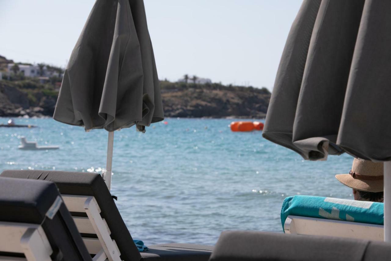 Acrogiali Beachfront Hotel Mykonos Platys Gialos  Bagian luar foto