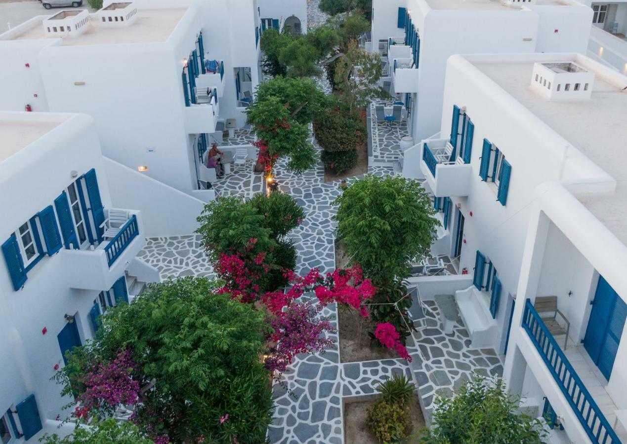 Acrogiali Beachfront Hotel Mykonos Platys Gialos  Bagian luar foto